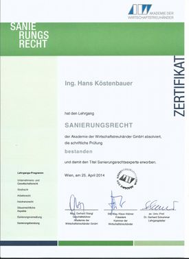 Zertifikat